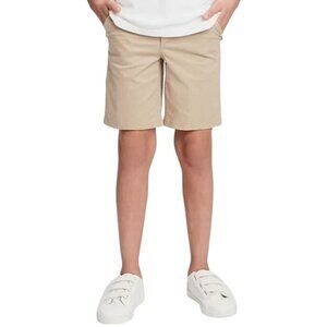 Gap Kids Uniform Twill Shorts Khaki Husky Boys Size 18